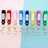 【cw】 Men Keychains Soft Leather Rope Keyrings Lovers Car Chains Pendants Hot Selling Accessories ！