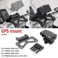 Handlebar Risers Mobile Phone Bracket For BMW F650GS F700GS F800GS F 800 GS Adventure GPS Motorcycle Navigation Holder 2008-2018