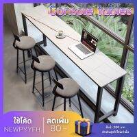 โต๊ะบาร์ทรงสูง สำหรับร้านกาแฟ ตกแต่งบ้าน ทนทาน ไม่รวมเก้าอี้