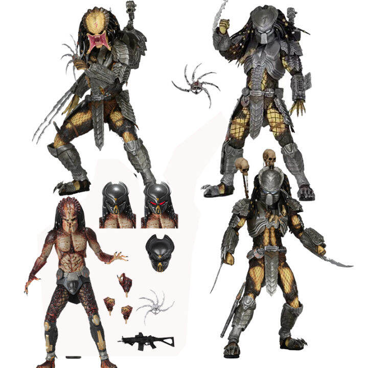 NECA Lab Escape Fugitive Predator AVP Alien vs Predator ed Scar ...