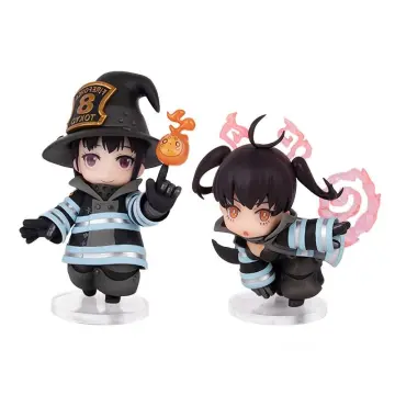 Judai Original QINGCANG Studio Fire Force Anime Fire Brigade of Flames  Tamaki Kotatsu Maki Oze Cute PVC Action Figure Doll Toys