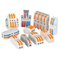 【YF】❡  1-5Pcs Fast Cable Terminal Block Push In Splicing Plastic Wire Conductor