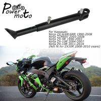 Motobike ปรับอลูมิเนียมด้านข้าง Kick Stand รถจักรยานยนต์ Kickstand สำหรับ Kawasaki Ninja ZX-66R6RR ZZR600 ZX-9R 1998-2019