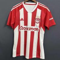 2022 2023 ล่าสุด เสื้อกีฬาแขนสั้น ลายทีมชาติฟุตบอล Olympiacos 22-23 ชุดเหย้า เกรด AAA ไซซ์ S-XXL