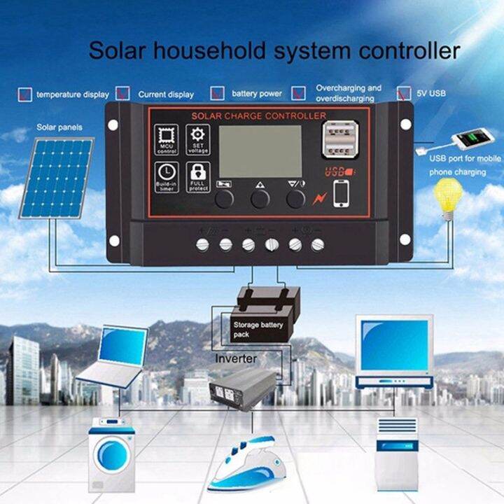 solar-charge-controller-solar-panel-controller-12v-24v-lcd-display-solar-panel-battery-regulator-with-usb-port