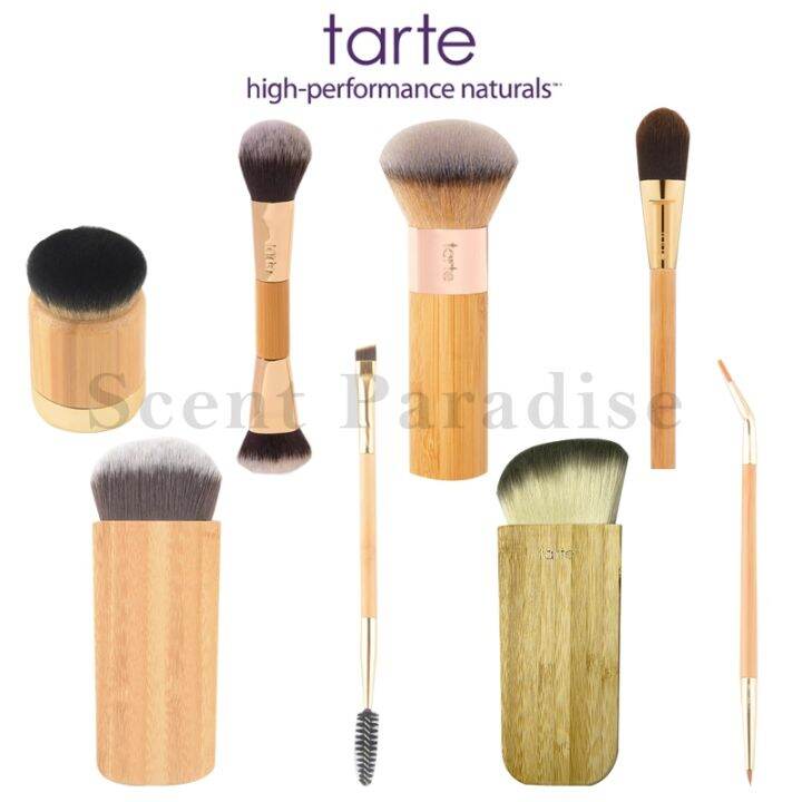 Tarte Bamboo Makeup Brushes 8Pcs Loose Powder Blush Foundation