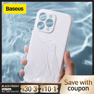 「Enjoy electronic」 Baseus Silica Gel Phone Case For iPhone 13 Pro Lens Protector Cellphones Case For iPhone 13 Pro Max Back Phone Cover Case Case