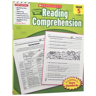 American primary school fifth grade English Reading Comprehension Workbook English original textbook learning music Success Series