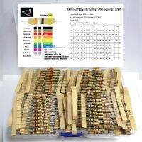 1220PCS/Lot 1W 5 122Values 0.33-2.2M Ohm Carbon Film Resistor Assorted Kit Set