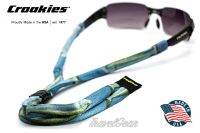 สายคล้องแว่นตา Croakies รุ่น Poly Suiter XL FF Tarpon Blue