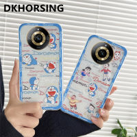 DKHORSING ปลอกอ่อนโดราเอมอนน่ารักสำหรับ Realme 11/11 Pro/ 11 Pro + 2023รูปการ์ตูน OPPO เคสโทรศัพท์กันกระแทก Realme11เคส Pro