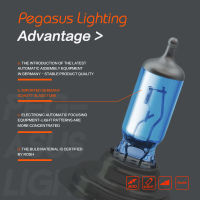 PEGASUS Car Halogen Headlight H1 H3 H4 H7 H11 HB3 9005 HB4 9006 HIR2 9012 PSX24W H15 H16 1100lm Auto Bulb Headlamp 6000K