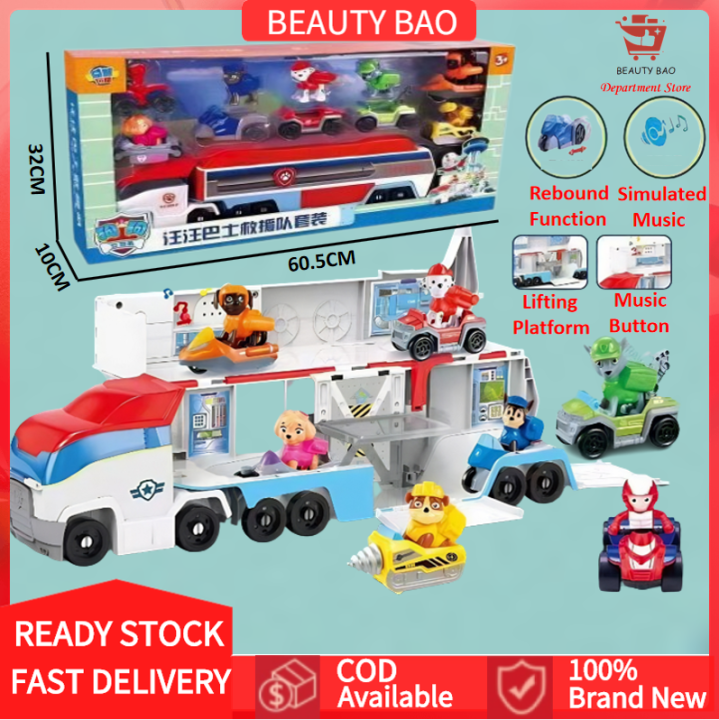 paw patrol rescue bus