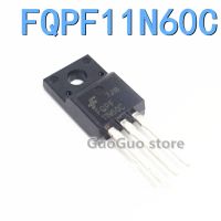 10Pcs FQPF11N60C TO-220F 11N60C MDF11N60 TO-220 11A/600V MOSFET ทรานซิสเตอร์ใหม่แบบดั้งเดิม