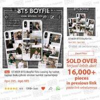 Boyfie Stickers photo Case laptop Book diy photo sticker Name kpop aesthetic Korean idol deco bangtan boys jimin jungkook taehyung