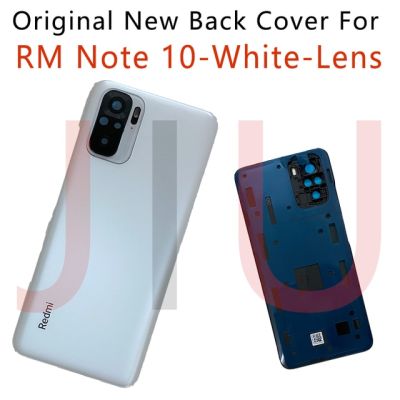 ใหม่สำหรับ Xiaomi Redmi Note 10ฝาหลังปิดโทรศัพท์แผงประตูที่อยู่อาศัยด้านหลังสำหรับ Redmi Note 10S ฝาหลัง Redmi Note 10 Pro Max