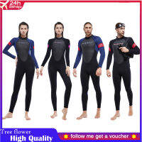 In Stock One-piece ดำน้ำท่องชุดแขนยาว 3 มม. Neoprene Scuba Diving Protection เสื้อผ้า Warm Sun Protection สำหรับกีฬาทางน้ำ