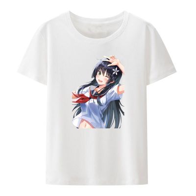 AnimeToaru Kagaku No Railgun เสื้อยืดพิมพ์ลายปืนเสื้อยืดแฟชั่นฮาราจูกุผ้าฝ้าย100% ฤดูร้อนคอกลมใหม่ขายส่งราคาถูกเสื้อยืดแบรนด์คุณภาพสูง2023ผู้ชาย Unisex Pop สไตล์ Xs-3xl