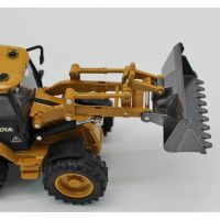 โมเดลรถเหล็ก BACKHOE LOADER ตักดิน+รถไถดิน เหล็กทั้งคัน Huina Scale 1:50  เหมือนของจริง ของเล่นเพื่อการสะสม