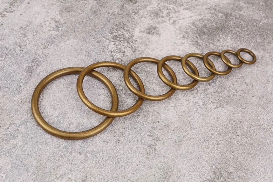 Large brass clearance rings for crafts