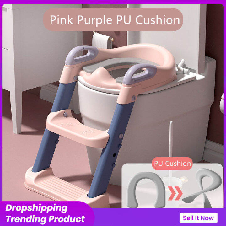 Toilet Ladder Folding Children's Potty Training Toilet Baby Seat Urinal
