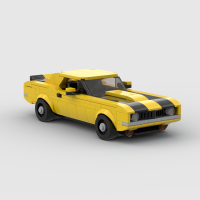 ร้อน MOC คิดถึง Camaro Z28แข่งรถสปอร์ตยานพาหนะความเร็วแชมป์แข่งอาคารบล็อกอิฐสร้างสรรค์โรงรถของเล่นสำหรับเด็กผู้ชาย