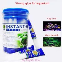 hot【cw】 25pcs Landscaping Moss Glue Aquarium Aquatic Stick Fixing Underwater Gel