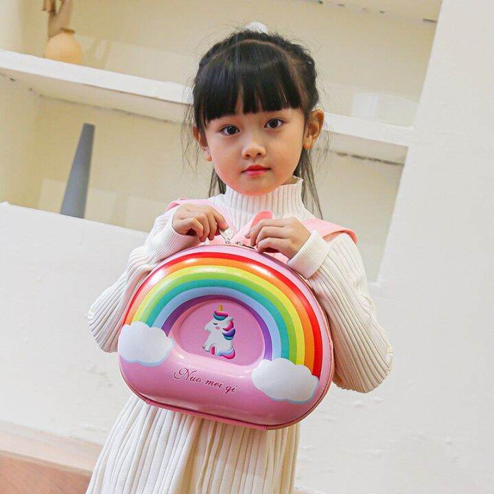 anti-lost-cartoon-unicorn-backpacks-for-girls-child-egg-shell-school-bags-lovely-rainbow-backpack-mochilas-escolares-kawaii-bag