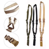 Multi-function Tactical Strap Oblique Shoulder Strap Single Point Bungee Sling Strap With Hook Adjustable Safety Belt