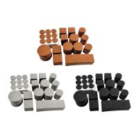 ❁ 216 Pieces Furniture Pads Furniture Feet Covers Floor Scratch Protector Mat Chair Leg Caps for Hardwood Floors Desk Furniture