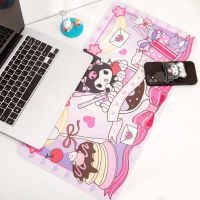 Sanrio Cartoon Mouse Pad Large Size Table Mat 30x60cm Waterproof Pad Desktop Decoration