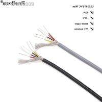 ❁ 5/10M Shielded Wire Signal Cable 30 28 26 24 22 20 18 AWG Channel Audio 2 3 4 5 6 8 Core UL2547 Headphone Copper Control Wires