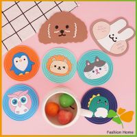 วัสดุกันลื่น ​ล้างได้ PVC ลายการ์ตูน ทนความร้อน ที่รองแก้ว Cartoon PVC Coaster