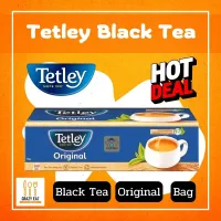 ชาดำเพื่อสุขภาพ (25 และ 100 ซอง) -- Tetley Black Tea (25 and 100 Tea Bags)