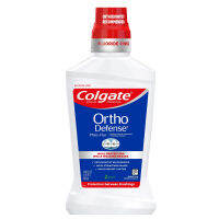 Colgate ถูกมาก! พร้อมส่ง น้ำยาบ้วนปากคนจัดฟัน 500มล. Ortho Defense PhosFlur