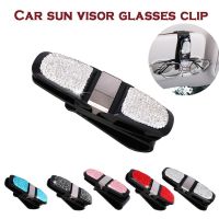 CARPRIE Mobil Klip Kacamata 1PC Universal Diamond Mobil Sun Visor Kacamata Kacamata Pemegang Klip Rhinestone Dropship Ap29