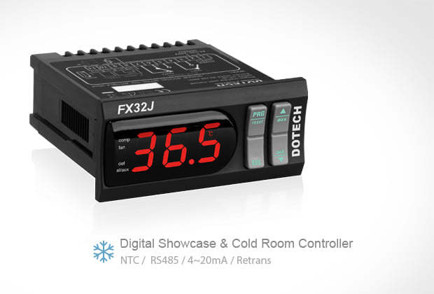 Digital Temperature Control เครื่องวัดและควบคุมระบบความเย็น Model  FX32J-00