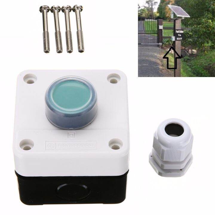 BOKALI 1PCS New One Button Control Box for Gate Opener Weatherproof