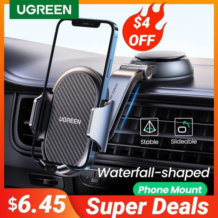 ugreen-car-phone-holder-stand-gravity-dashboard-phone-holder-universial-mobile-phone-support-for-iphone-13-12-pro-xiaomi-samsung