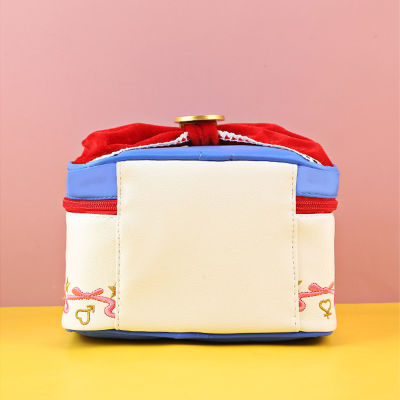 Sailor Moon Makeup Bag Same Style Large Capacity Portable Waterproof Cosmetic Bag Travel Zipper Organizer Cosmetics Storage Box