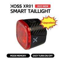 XOSS XR01สมาร์ทไฟท้ายจักรยานเบรครถยนต์ Ing จักรยานไฟท้ายจักรยานอุปกรณ์ตกแต่งจักรยานกันน้ำ