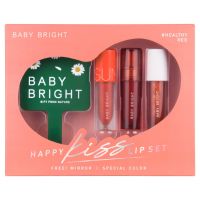 BABY BRIGHT แฮปปี้คิสลิปเซ็ท 2.4+2.4+2.2G #เฮลตี้เรด