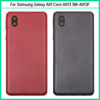 บารุง Samsung Galaxy A01คอร์ A013 SM-A013FDS แบตเตอรีพลาสติค Belakang A01Core Belakang Pintu Perumahan Kes Kamera Ganti