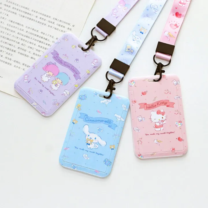 CONCETO Girls Anime Purin Dog Kuromi Meal Card Melody Cinnamoroll ...