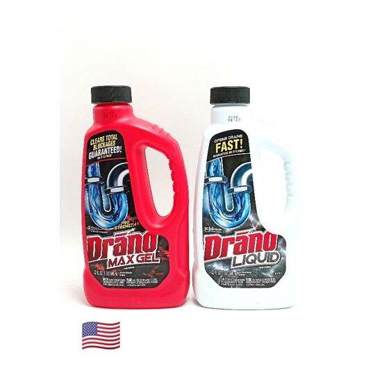 Drano Clog Remover 946ml Imported From Usa Max Gel Pro Strength Liquid Lazada