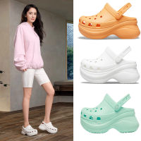 Yang Mi With The Same Style Ins Thick Bottom 8CM Increase Women Casual Sport Home Crocks Mules Clogs Sandals