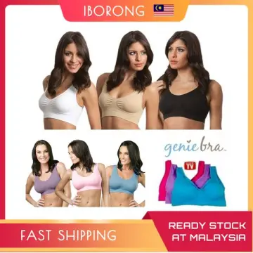 Buy Genie Bra Women's Twin Pack Plus Size Bras at Ubuy Malaysia