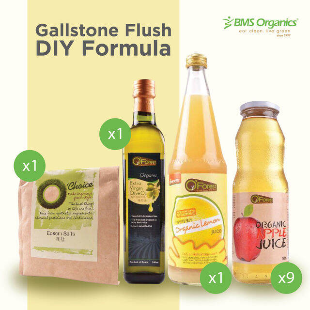 Gallstone Flush DIY Formula (Italy Apple Juice) (Apple Juice(Italy) X 9