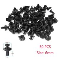 【YD】 8mm/6mm Hole Rivet Retainer Push Engine Cover 50pcs Fastener Car Door Trim Panel Clip Fasteners for