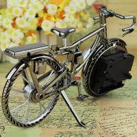 Creative Vintage Table Alarm Clock Home Decor Arabic Numeral Bicycle Shape Home Decor